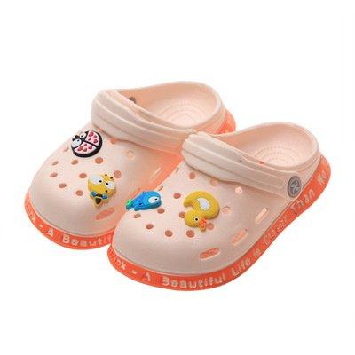 Zapatillas De Niños Para Niñas Zapatos De Dibujos Animados Verano Chanclas Pequeños Interior De Bebé Natación De Playa Gao Jiahui unisex