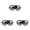 Clear 3PCS, variant on Dog Sunglasses Medium To Large Dog Transparent Goggles Windproof Pet Glasses With Elastic Straps Clear