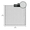 thumbnail image 3 of M-D Building Products 57166 36 in. x 36 in. x .020 in. Mill Aluminum Sheet Cloverleaf, 3 of 7