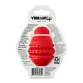 Vibrant Life Treat Buddy Dog Toy, Red, Small, 3.5"