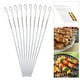 thumbnail image 3 of Brochetas para , 15 pulgadas de , reutilizables, para , para carne, camarones, pollo, verduras, para hornear BLESIY Brocheta de barbacoa al aire libre, 3 of 8
