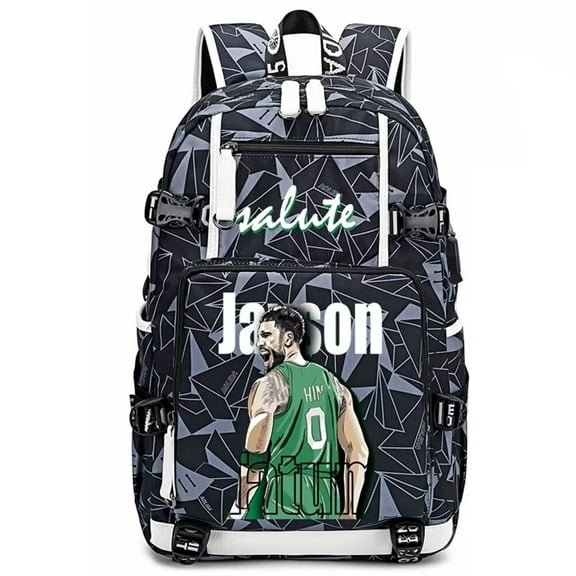 Basketball Player T-atum Multifunction Backpack Travel Taptop Daypack Fans Bag For Men Women (G-2)