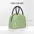thumbnail image 2 of Disketp Cute Frog Bolsa Térmica para Almuerzo, Lonchera con Abertura Amplia y Gran Capacidad, Organizador Reutilizable para Mujeres, Hombres y Adultos, 2 of 6