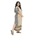 thumbnail image 4 of Oussum Robe Caftans pour Femme Grande Taille Imprimée Longue Maxi à Boutons Robes Caftan, 4 of 7