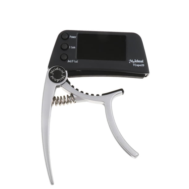 Capo Tuner TCapo20 Acústica Profesional de Guitarra Bajo Eléctrica Violín Gloria