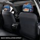 thumbnail image 3 of Escandalosos (2) Funda Protectora Universal para Reposacabezas de Coche, Funda Elástica para Reposacabezas de Asiento de Auto, Funda de Tela Antipolvo, Accesorios de Interior 2 Piezas, 3 of 6