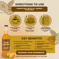 thumbnail image 3 of Holy Kakow Organic Orange Syrup for Coffee, Cocktails & Mocktails | Vegan, Non-GMO, Gluten-Free | Premium Sweetener for Lattes, Mixed Drinks, & Baking | 25.4 oz, 3 of 9