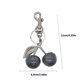 thumbnail image 3 of Beautiful Cherry Accessory Fashionable Keychain Key Ornament Cherry Keyrings Suitable for Parties and Casual Outfits, 3 of 5