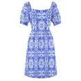 thumbnail image 6 of Portuguese azulejo tiles. Sleeveless Dress dresses summer women's clothing trend 2024 summer dresses, 6 of 7