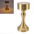 thumbnail image 5 of LED Table Lamp Rechargeable Battery Gold High Brightness Electroplating Drawing Process Impact Resistance Night Light B744, 5 of 5