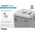 thumbnail image 4 of Dahle PowerTEC 717 OS Optical Media Shredder for Top-Secret CDs, Auto Oiler, Level O-5, 4 of 7