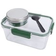 thumbnail image 1 of Contenedor De Ensalada De Alimentos Con Compartimento Para Aderezo, ABS, Reutilizable, A Prueba De Fugas, Portátil, Lonchera Para Ensalada, Contenedor De Almacenamiento De, 1 of 7