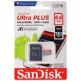 thumbnail image 1 of SanDisk Tarjeta Ultra Plus microSDXC UHS-1 con Adaptador (64 GB/130 MB/S), 1 of 3