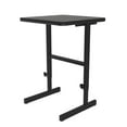 thumbnail image 2 of Correll CST 20" x 24" Metal Adjustable Standing Workstation in Driftwood, 2 of 7