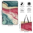 thumbnail image 2 of Marble Texture Waterproof Picnic Blanket with Foldable Zipper, Suitable for Outdoor Use, Suitable for Travel, Camping, Beaches, Parks, Grasslands, Picnic Blanket Accessories, 2 of 8