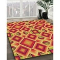 thumbnail image 3 of Ahgly Company Machine Washable Indoor Rectangle Transitional Red Area Rugs, 8' x 10', 3 of 7