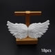 thumbnail image 4 of 12 piezas de plumas de ángel Yuyangstore decoraciones de Disfraces 110 mm x 65 mm Costunme juguetes de alas de ángel, 4 of 8