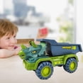 thumbnail image 2 of Toys Dinosaur Transporter Engineering Truck Car Toy Friction Powered Cars Dino Animal Model Dinosaur Car Transport Car heqiyong LED, 2 of 2