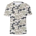 thumbnail image 1 of Camo Printed Peripheral Printed Men'S Short Sleeve Men Men T Shirts Xl, 1 of 2