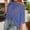 15#A Blue, variant on Women's Off Shoulder Short Crochet Hollow Out Knit Cover Up Sleeve Mesh Sweater Tops Summer Beach Vacation Pullover Shirts White XL
