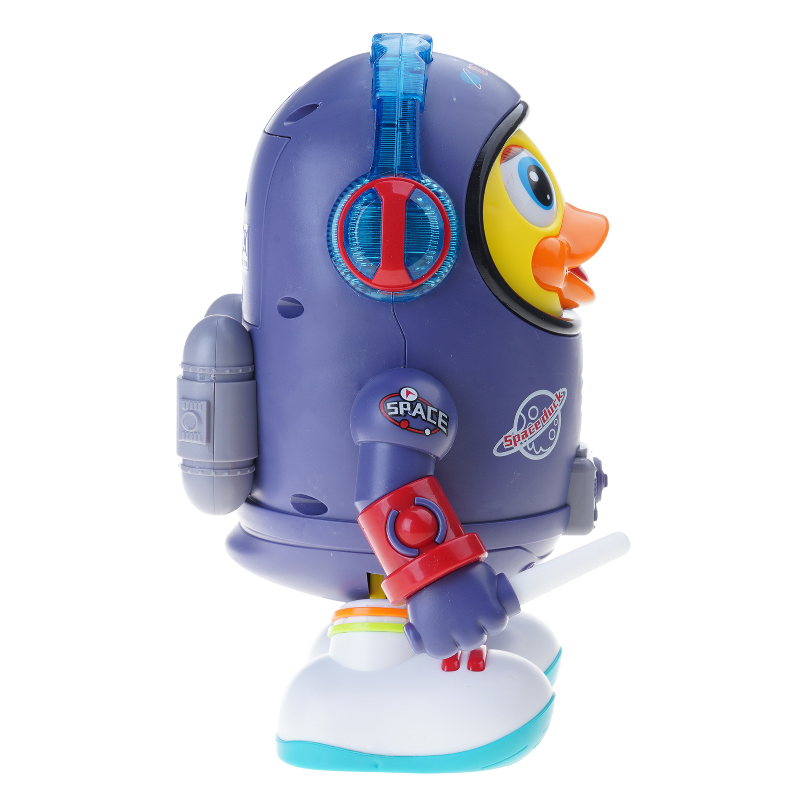 Smart Dancing Robot Duckling Toy Auto Direction Change Obstacle Avoidance Colorful LED Lights For Children