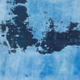 thumbnail image 1 of Ahgly Company Indoor Square Abstract Blue Eyes Blue Abstract Area Rugs, 5' Square, 1 of 6