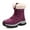 Purple2, variant on Lopsie WARMTUNE Women Snow Boots Comfortable Outdoor Winter Boots Warm Waterproof Hiking Boots