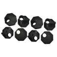 thumbnail image 3 of Flynix 8 Pcs Accessoires de Connecteur de Chaise de Camping Remplacement Robuste Noir Réparation Octogonale, 3 of 10