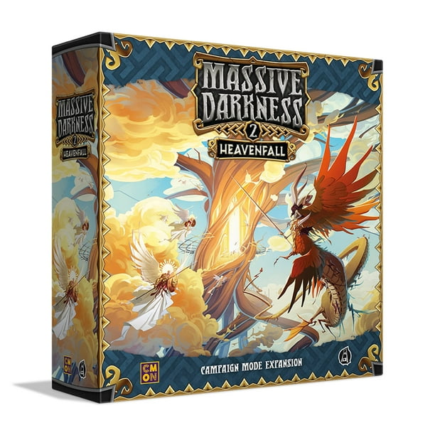 Expansión de juegos de mesa Massive Darkness 2 Heavenfall CMON