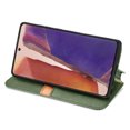 thumbnail image 6 of Galaxy Note 20 Case Cover, Allytech PU Leather Slim Fit Credit Cards Holder Anti-scratch Book Style Shock Protection Wireless Charging Support Wallet Case Cover for Samsung Galaxy Note 20,Green, 6 of 13