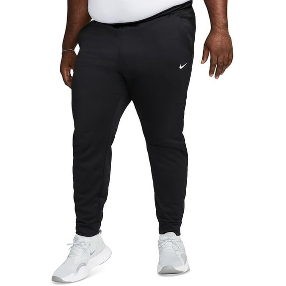 Nike Mens Therma FIT Tapered Fitness Pants Black 2XL