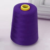Clearance! Nomeni Sewing Thread Household Color Polyester Sewing Thread Pagoda Thread 8000 Yards Quilting Supplies Purple