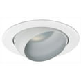 thumbnail image 1 of Nicor Lighting 15506WH 5 In. White Eyeball Trim 75W R-PAR30, 1 of 1