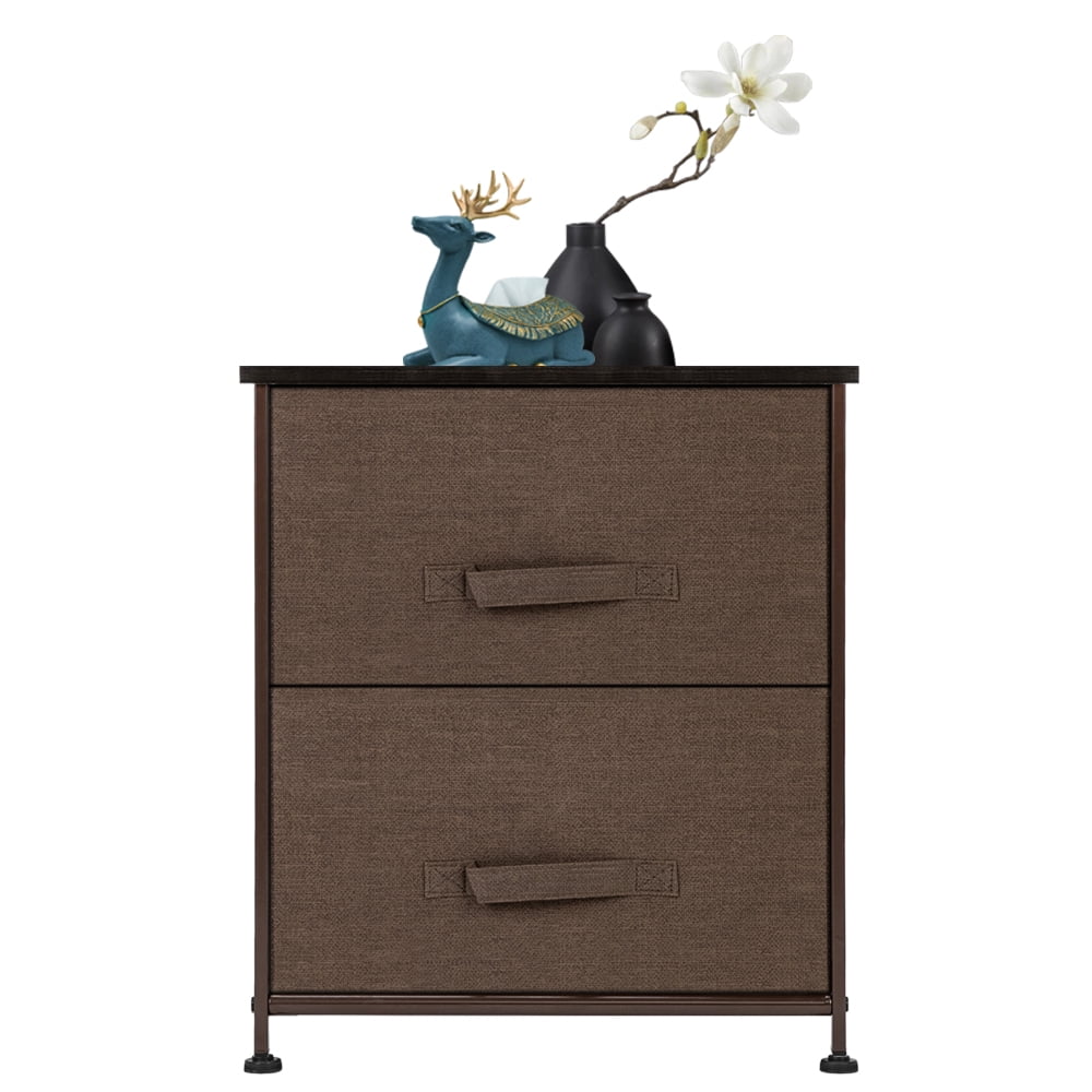 Lowestbest 2 Drawers Night Stand, Double Layer End Table Storage Tower For Bedroom, Hallway, Entryway Lowestbest 2 Drawers Night Stand, Double Layer End Table Storage Tower For Bedroom, Hallway, Entryway