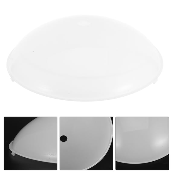 PAMINGONO Emergency Lampshade Ceiling Light Shade Round Modern Easy Install Ceiling Light Cover For Bedrooms