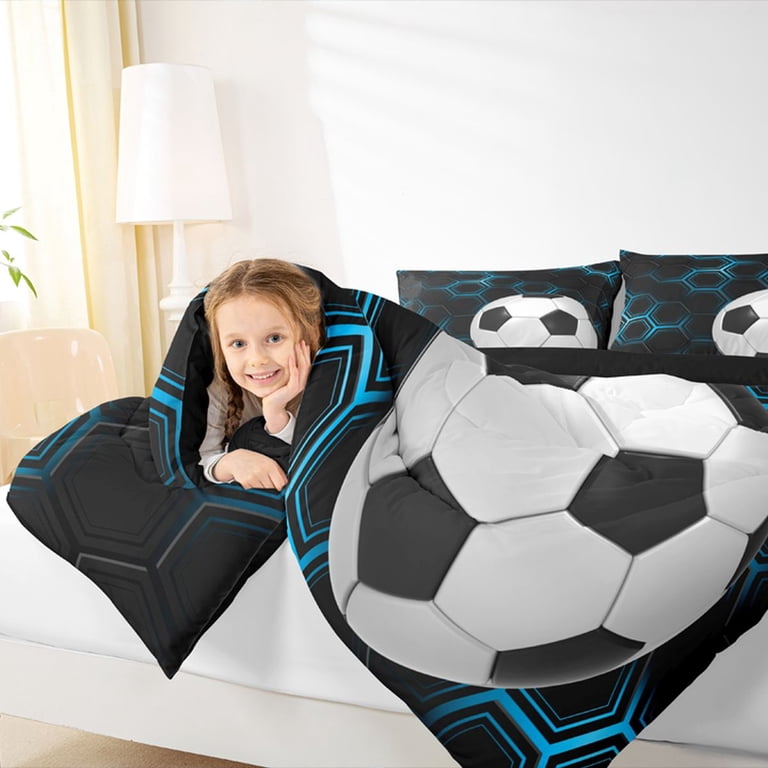 Homewish Geometric Hexagon Honeycomb Bedding Comforter Set