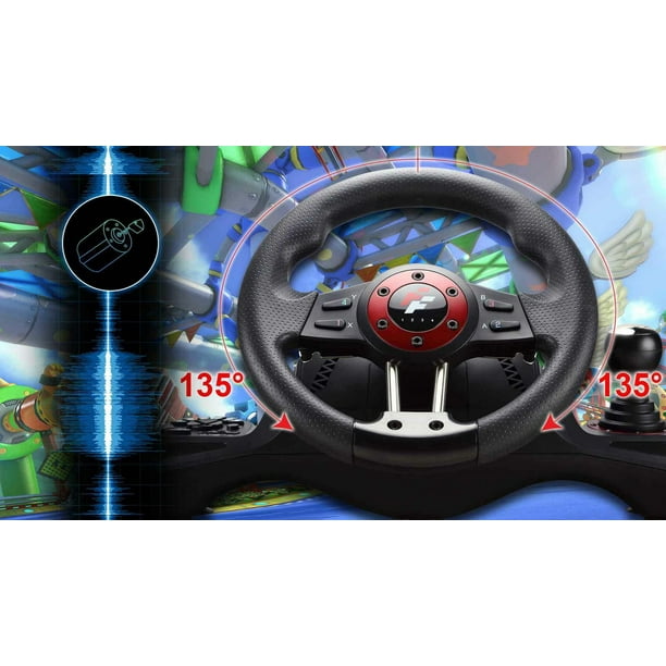 Flashfire WH-2304V 4-in-1 Force Racing Wheel Set