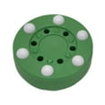 thumbnail image 2 of Luwecf Roller Hockey Puck Smooth Portable Ice Hockey Puck for Game Outdoor Training Green, 2 of 9