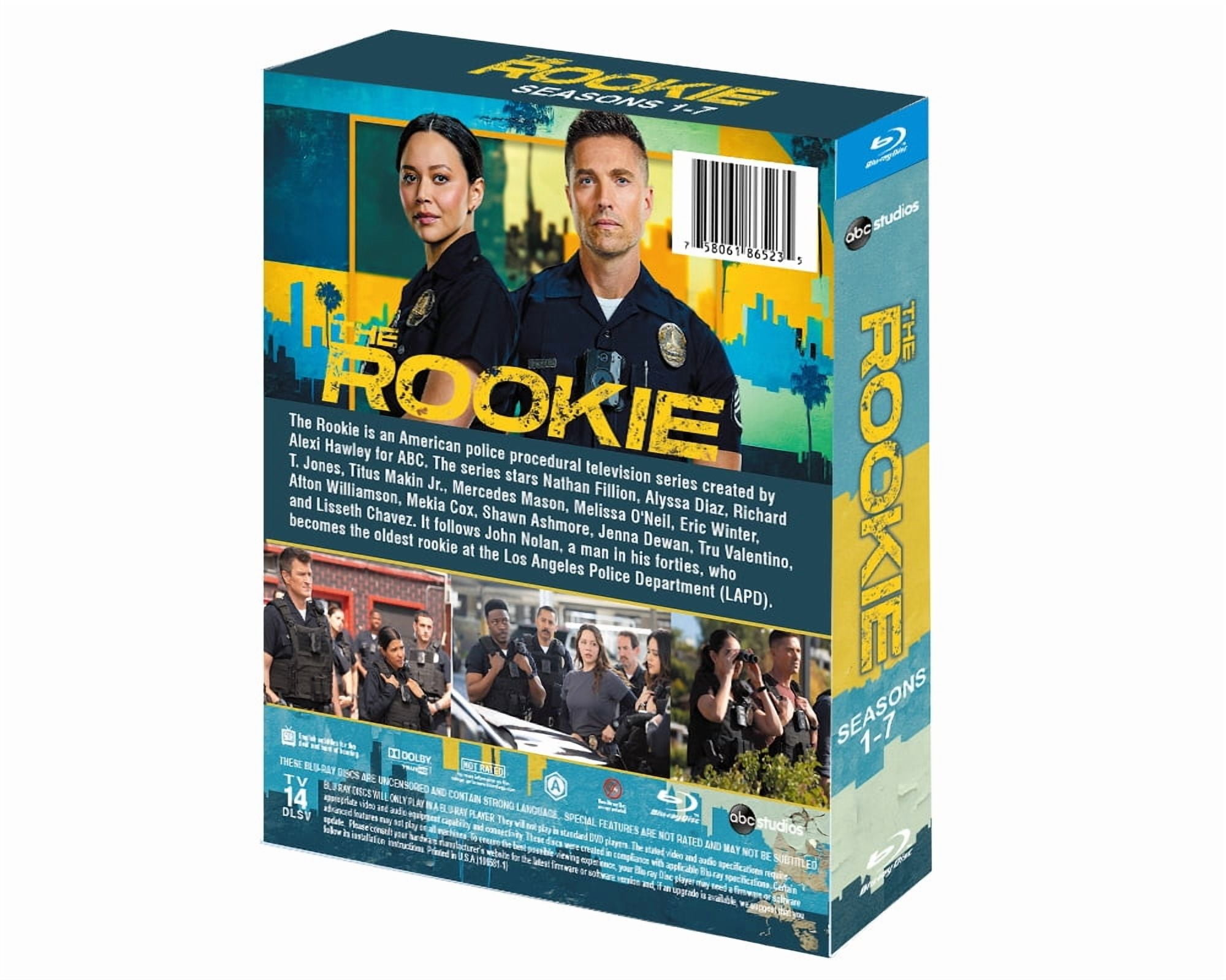 The Rookie Complete Series Seasons 1-7 (Blu-ray) - Walmart.com