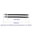 thumbnail image 2 of Car Splitter Rods Racing Adjustable Front Rear Bumper Lip Support Strut Brace Tie Pull Bar Kit 75/100/150/200mm, 2 of 7