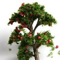 thumbnail image 5 of 5Pc Model Fruit Trees Train Railroad Scenery Plant Red, 5 of 8