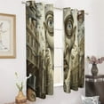 thumbnail image 2 of Anime Castle Modern Window for Living Room Curtains for Child Bedroom Kitchen Decor Blinds Drapes, 2 of 7
