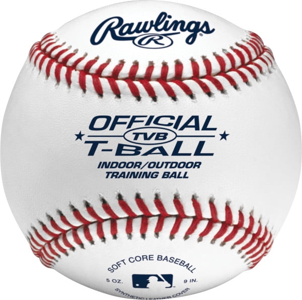 Rawlings TVB Youth Tball Training Baseball, 1 Count