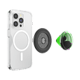 thumbnail image 2 of PopSockets Phone Grip for MagSafe, Magnetic Holder, Phone Stand, Neon Green - Tidepool Lava Lamp Absinthe, 2 of 3