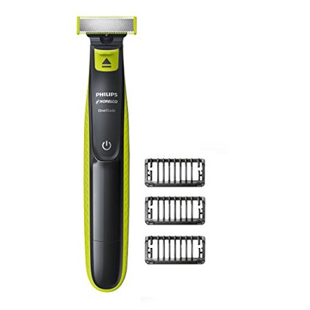 philips norelco oneblade hybrid electric trimmer and shaver, qp2520/70