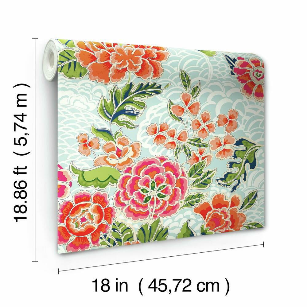 Waverly Zen Garden Peel and Stick Wallpaper