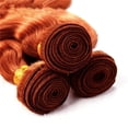 thumbnail image 4 of Extensiones de cabello Auokmar Red Copper Body Wave, 70 cm, 150% de densidad, 4 of 7