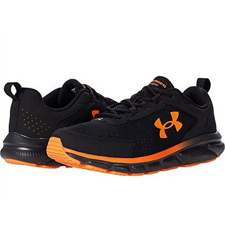 Under Armour 30245900059.5 Charged Assert 9 Black/Orange Size 9.5