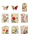thumbnail image 4 of 40 feuilles d'autocollants vintage à motifs transparents, polyvalents et portables, pour manuel, carnet, album photo, bricolage, type 1, 4 of 4