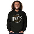 thumbnail image 5 of Basketball Hoops Jock Ball All Day Hoodie Hooded Sweatshirt Men Brisco Brands S, 5 of 6